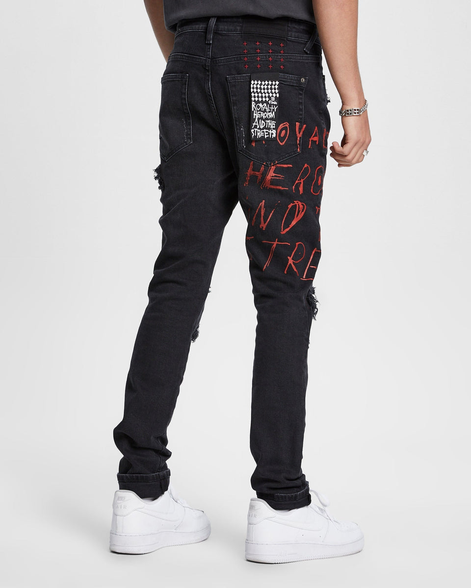 KSUBI VAN WINKLE REDBACK TRASHED Mens Apparel – ASPHALT