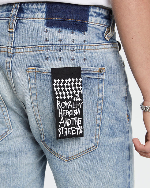 KSUBI VAN WINKLE SKYHIGH TRASHED Mens Apparel - MENS APPAREL