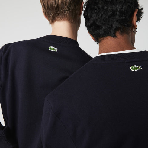 LACOSTE 3D Logo Organic Cotton Fleece Sweatshirt Mens