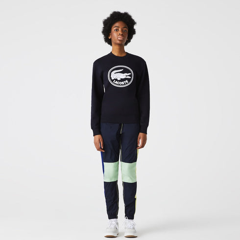 LACOSTE 3D Logo Organic Cotton Fleece Sweatshirt Mens