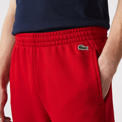 LACOSTE Branded Colorblock Fleece Jogging Pants Mens Apparel