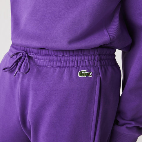 LACOSTE Branded Colorblock Fleece Jogging Pants Mens Apparel