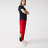 LACOSTE Branded Colorblock Fleece Jogging Pants Mens Apparel