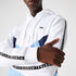 LACOSTE Colorblock Lettered Fleece Zip Hoodie Mens Apparel -