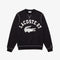 LACOSTE Crew Neck Lacoste 27 Print Fleece Sweatshirt Mens