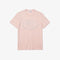 LACOSTE Crew Neck Embroidered Logo Cotton T-shirt Mens
