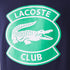 LACOSTE Crew Neck Oversized Lacoste Club Badge Cotton