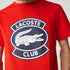 LACOSTE Crew Neck Oversized Lacoste Club Badge Cotton