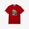 LACOSTE Crew Neck Pennants L Badge Cotton T-Shirt Mens