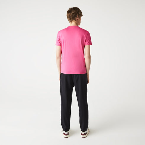 LACOSTE Crew Neck Pima Cotton Jersey T-shirt Mens Apparel -