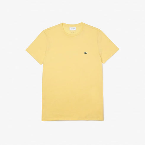 LACOSTE Crew Neck Pima Cotton Jersey T-shirt Mens Apparel -