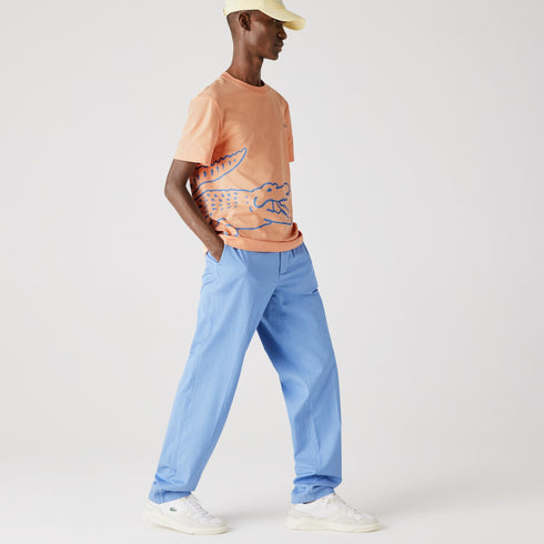 LACOSTE Crocodile Print T-shirt Mens Apparel - MENS APPAREL