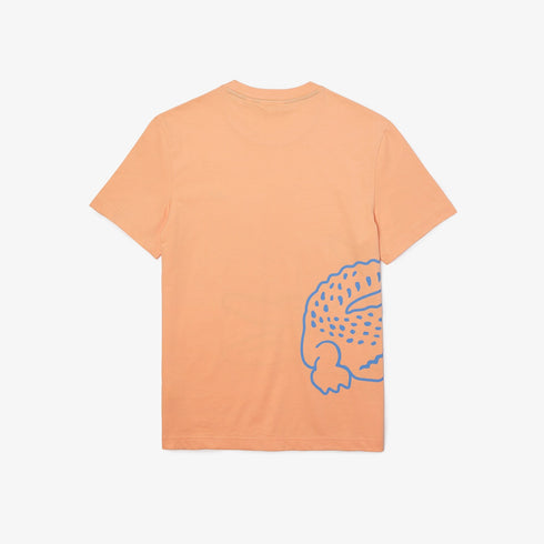 LACOSTE Crocodile Print T-shirt Mens Apparel - MENS APPAREL