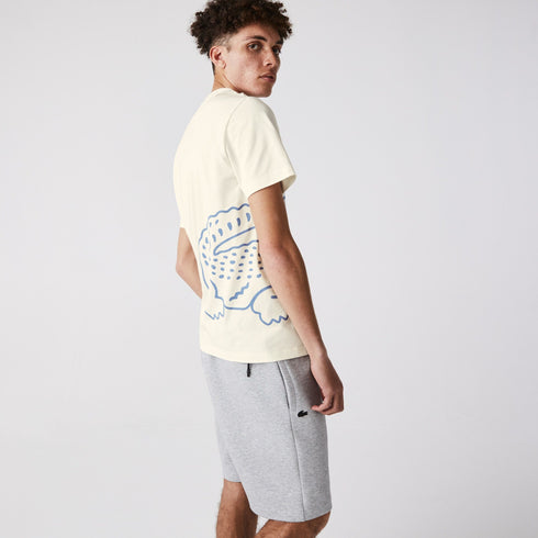 LACOSTE Crocodile Print T-shirt Mens Apparel - MENS APPAREL
