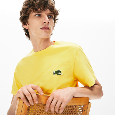 LACOSTE Embroidered Logo Regular Fit T-shirt Mens Apparel -