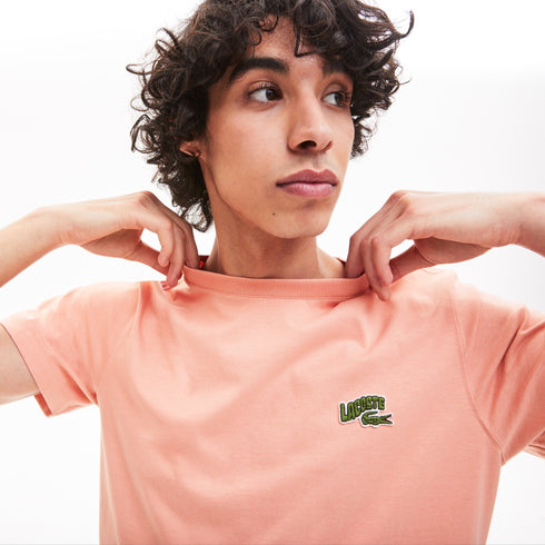 LACOSTE Embroidered Logo Regular Fit T-shirt Mens Apparel -