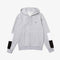 LACOSTE Hooded Colorblock Fleece Zip Sweatshirt Mens Apparel