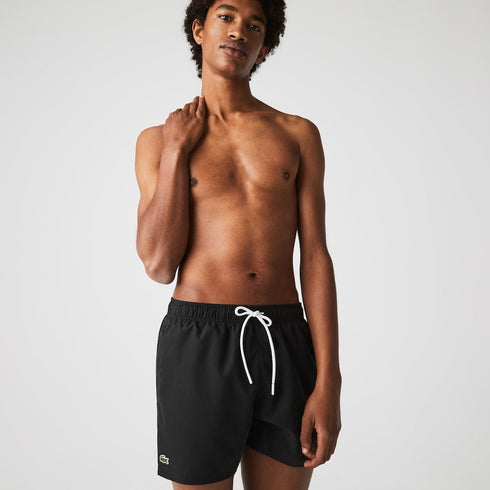 LACOSTE Light Quick-Dry Swim Shorts Mens Apparel - MENS