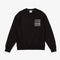 LACOSTE LIVE Loose Fit Crew Neck Print Fleece Sweatshirt