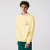 LACOSTE LIVE Loose Fit Crew Neck Print Fleece Sweatshirt