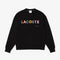 LACOSTE LIVE Loose Fit Embroidered Fleece Sweatshirt Mens
