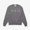 LACOSTE LIVE Loose Fit Embroidered Fleece Sweatshirt - MENS