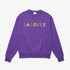 LACOSTE LIVE Loose Fit Embroidered Fleece Sweatshirt Mens