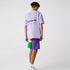 LACOSTE LIVE Loose Fit Printed Cotton T-shirt Mens Apparel -