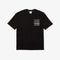LACOSTE LIVE Loose Fit Printed Cotton T-shirt Mens Apparel -