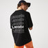 LACOSTE LIVE Loose Fit Printed Cotton T-shirt Mens Apparel -