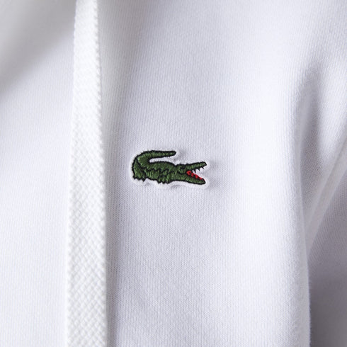 LACOSTE SPORT Lightweight Bi-material Hoodie Mens Apparel -