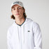LACOSTE SPORT Lightweight Bi-material Hoodie Mens Apparel -
