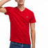 LACOSTE T-SHIRT SHORT SLEEVE V NECK MENS APPAREL - MENS