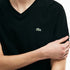 LACOSTE T-SHIRT SHORT SLEEVE V NECK MENS APPAREL - MENS