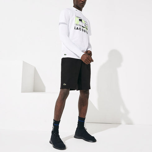 LACOSTE Tennis Fleece Shorts Mens Apparel - MENS APPAREL