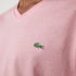 LACOSTE V-neck Pima Cotton Jersey T-shirt Mens Apparel -