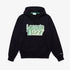 LACOSTE Vintage Printed Hooded Fleece Sweatshirt Mens