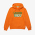 LACOSTE Vintage Printed Hooded Fleece Sweatshirt Mens