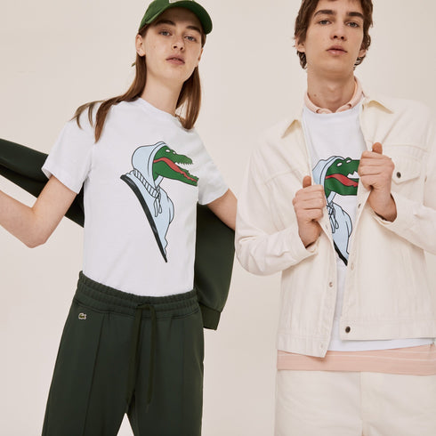 LACOSTE x Jean-Michel Tixier Graphic T-shirt Unisex Apparel