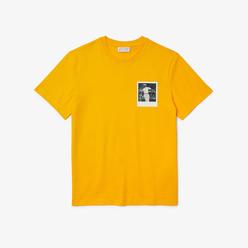 LACOSTE x Polaroid Breathable Thermosensitive Badge T-shirt