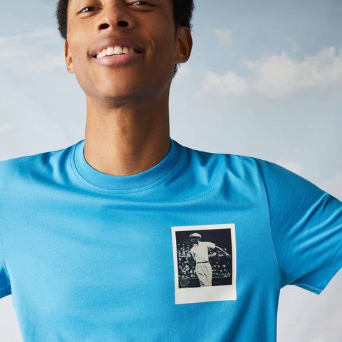 LACOSTE x Polaroid Breathable Thermosensitive Badge T-shirt