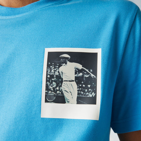 LACOSTE x Polaroid Breathable Thermosensitive Badge T-shirt