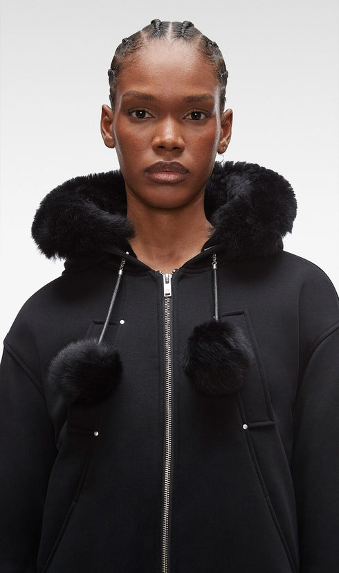 MOOSE KNUCKLES Bergen Bunny Bomber Womens Apparel