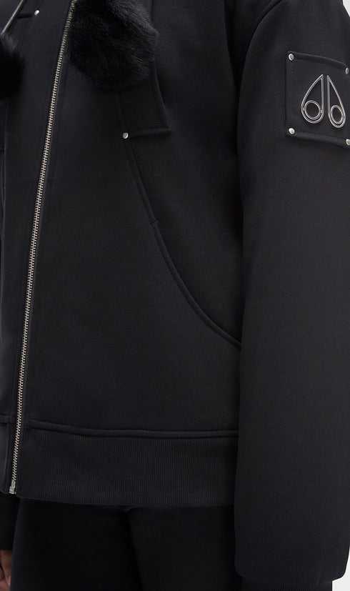 MOOSE KNUCKLES Bergen Bunny Bomber Womens Apparel