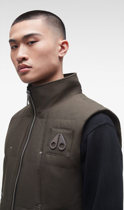 MOOSE KNUCKLES Montreal Vest Mens Apparel