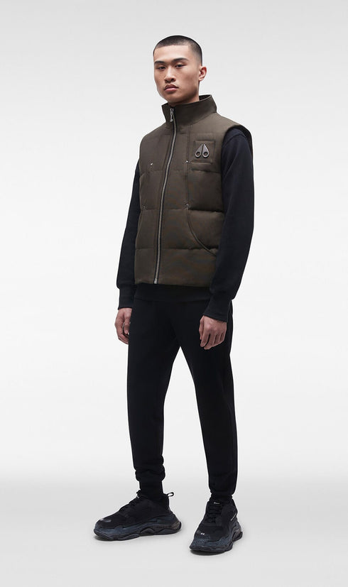 MOOSE KNUCKLES Montreal Vest Mens Apparel