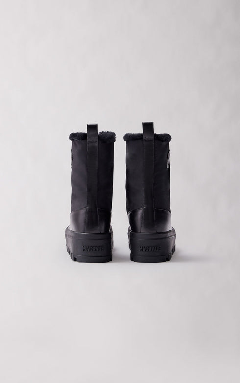 MACKAGE HERO NYLON LEATHER Womens Boots - Womens Boots