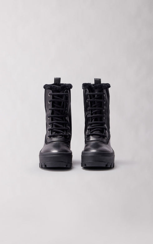 MACKAGE HERO NYLON LEATHER Womens Boots - Womens Boots