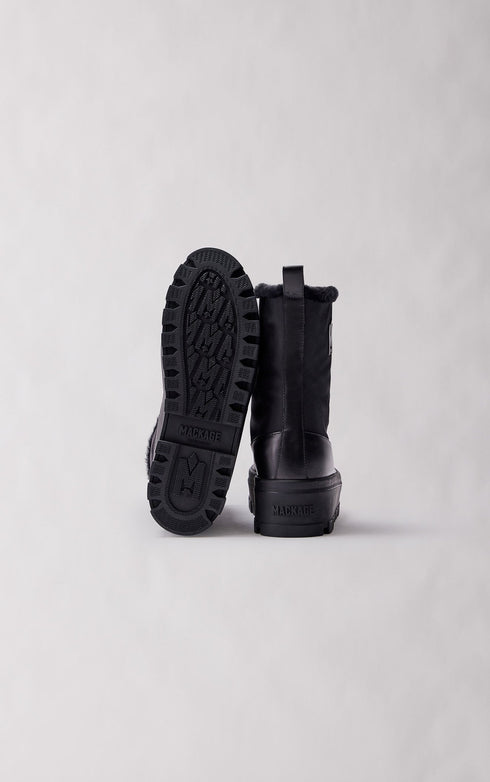 MACKAGE HERO NYLON LEATHER Womens Boots - Womens Boots