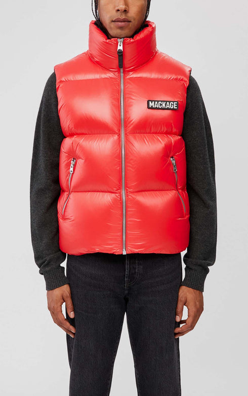 MACKAGE KANE VEST Mens Apparel - MENS APPAREL